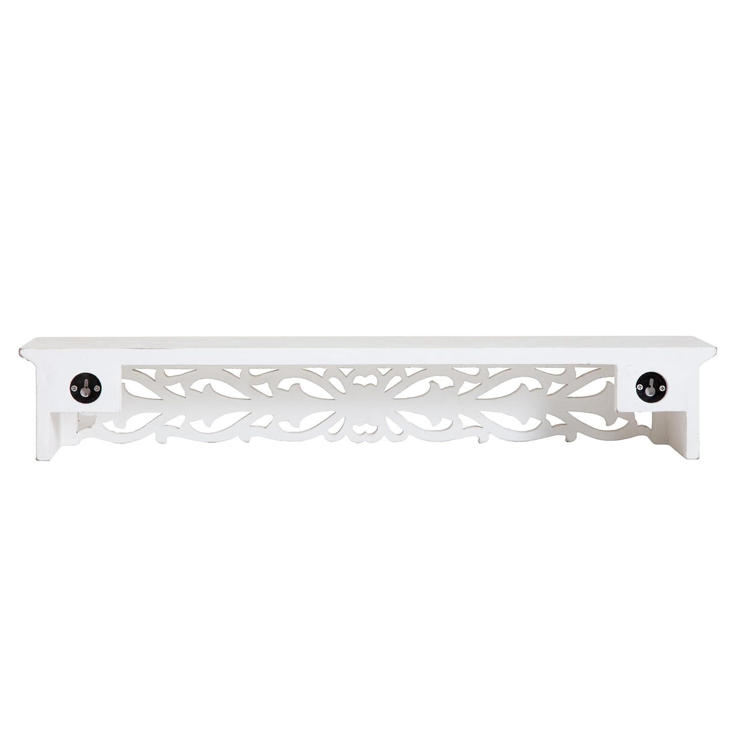 Habitat Hyla White 5-in Floating Shelf - WoodArtSupply