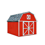 Handy Home Berkley 10x10 Wood Storage Shed Kit - Barn Style (18419-2) Sheds Deal