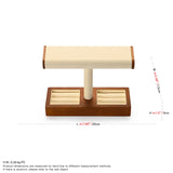 Oirlv Solid Wood Watch Display Stand T-bar Watch Stand for Men and Women Jewelry Accessory Organizer for Store and Home(SM19201) Oirlv