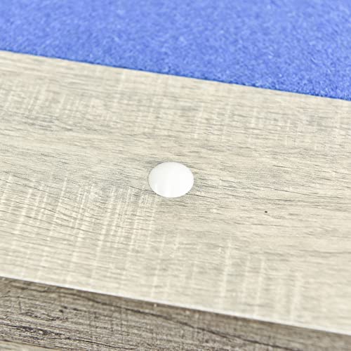 Hathaway Newport 7-ft Pool Table Combo Set with Benches - Rustic Grey with Blue Felt Hathaway