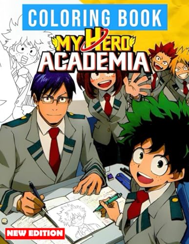 Mʏ Héʀᴏ Aᴄᴀᴅéᴍɪᴀ Cᴏlᴏuring Bᴏᴏk: Beautiful Illustrations And Patterns Will Make You Excited And Get Lost In Hours (German Edition) WoodArtSupply