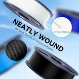 SUNLU 4kg PLA 3D Printer Filament Bundle, Neatly Wound PLA Filament 1.75 mm, Dimensional Accuracy +/- 0.02mm,Good Vacuum Packaging Filaments,4kg in Total,1kg per Spool,4White