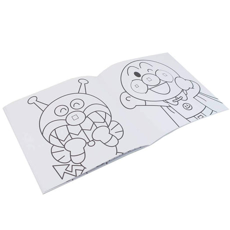 Anpanman [Coloring Book] Decka Coloring Sun Star Stationery Educational Toy Anime Character Goods Mail Order SUN-STAR