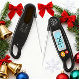 Antonki Meat Thermometer Digital - Instant Read Food Thermometer with Backlight for Cooking Grilling Baking Kitchen Candy BBQ Oil Liquid, Backlit Display, Battery Included