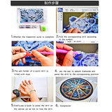 HUANNY 5D Diamond Painting Villains Kits, DIY Diamond Art, Full Drill Cross Stitch Canvas Art HUANNY