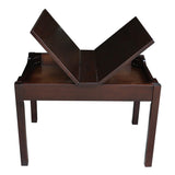 International Concepts Juvenile Table with Lift Up Top for Storage, Java Finish IC International Concepts