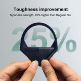 Siraya Tech Blu Nylon 3D Printer Resin Nylon-Like Strong and Precise High-Resolution 3D Printing Resin 405nm UV-Curing Rapid Resin for LCD DLP 3D Printer and 8K Capable (2kg, Nylon Black) Siraya Tech