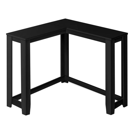 Monarch Specialties I 3657 Accent Table, Console, Entryway, Narrow, Corner, Living Room, Bedroom, Laminate, Black, Transitional Monarch Specialties