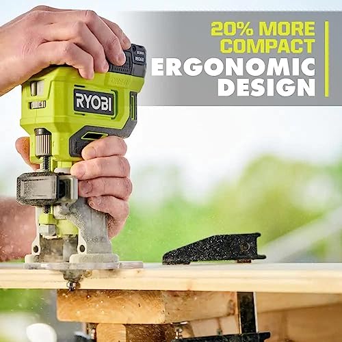 ONE+ 18V Cordless Compact Fixed Base Router (Tool Only) (Renewed) - WoodArtSupply