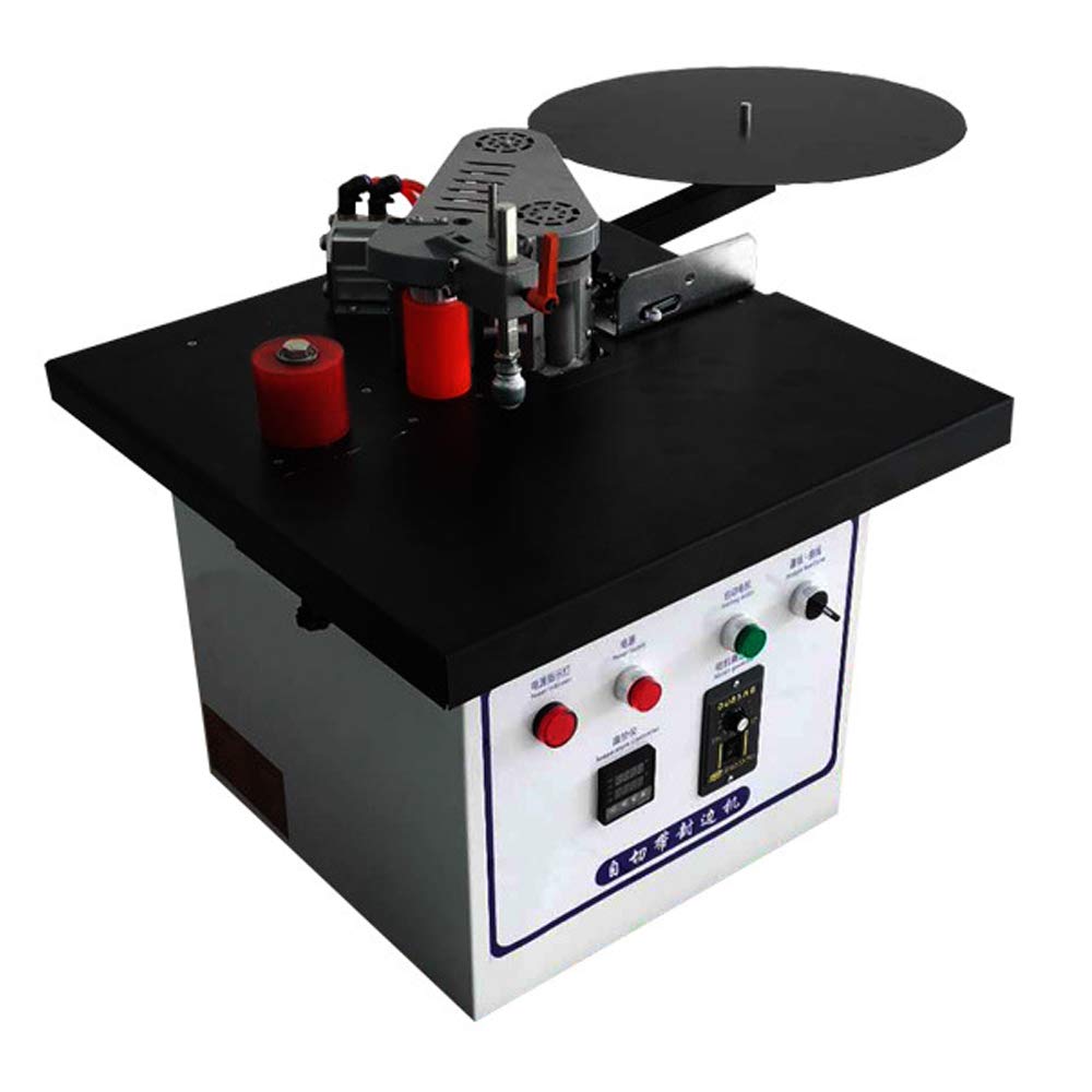 Edge Banding Machine Set, Desktop Edge Banding Machine 2~6m / min Woodworking Edge Bander Banding Machine Stepless Electronic Speed Regulation Curve - WoodArtSupply