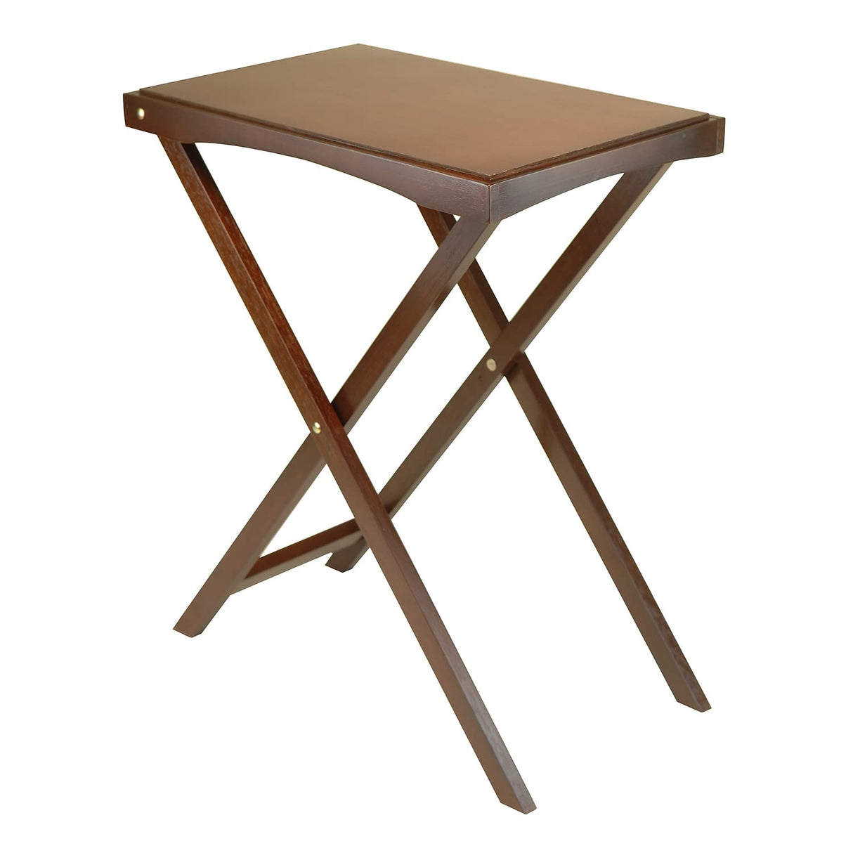 Winsome 94422 Folding Butler Tray Table, Antique Walnut Winsome