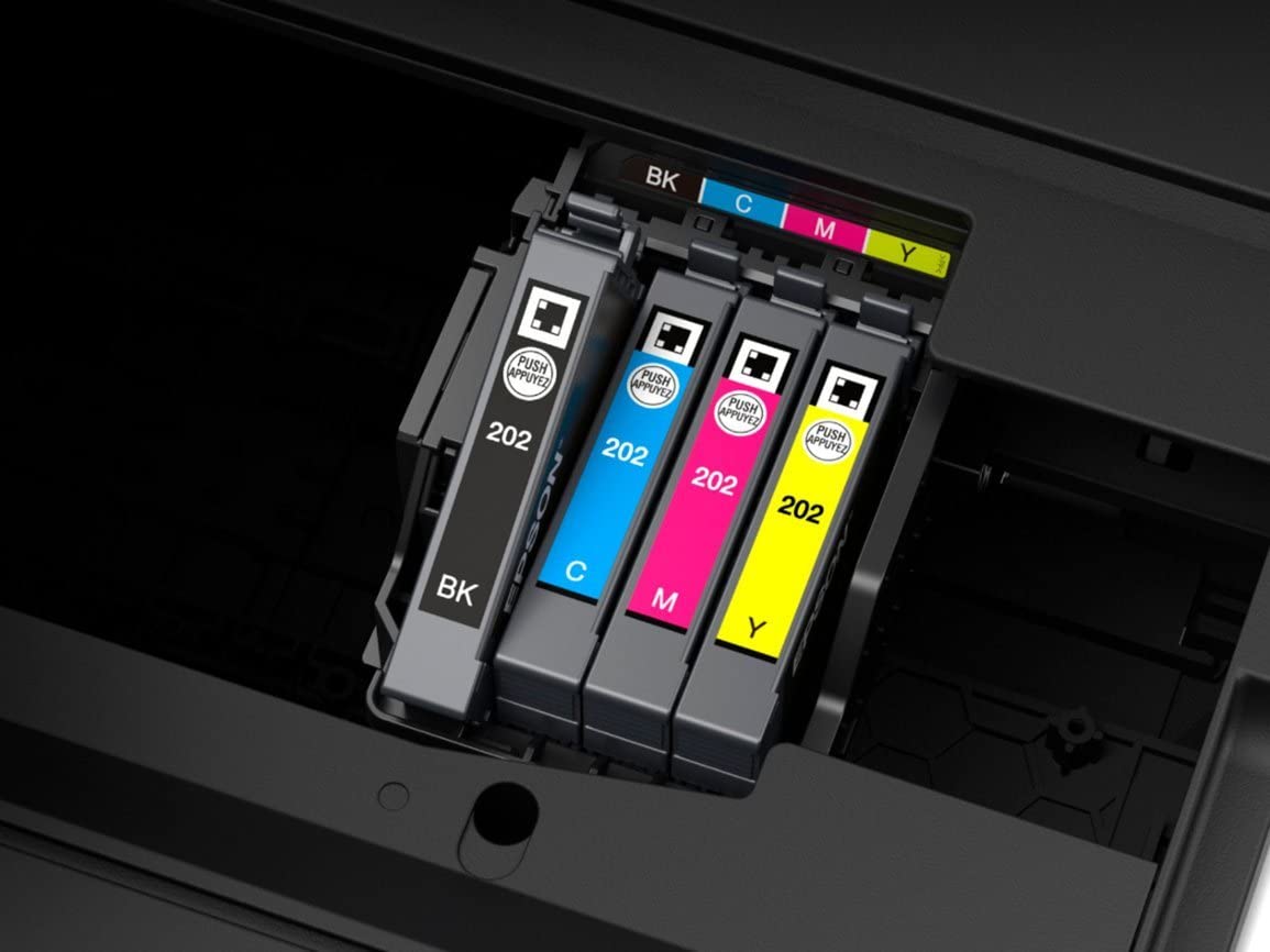 Epson Workforce WF-2860 All-in-One Wireless Color Inkjet Printer, Black - Print Scan Copy Fax - Ethernet NFC Auto 2-Sided Borderless Printing, 14 ppm, 4800 x 1200 dpi, 30-Sheet ADF, Voice Activated Epson