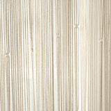 Lush Decor Boho Macrame Leaf Cotton Window Curtain Panel Single 40" W x 84" L Neutral - Macrame Curtains for Windows - Room Divider - Boho Wall Decor Lush Decor
