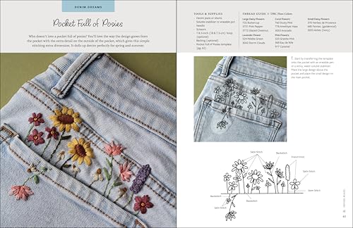 Easy Embroidery Embellishment: Learn to Customize Your Clothes with Simple Stitch Techniques WoodArtSupply