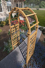 Rosewood 47"W x 89"H Cedar Arbor Vita