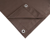 Mytee Products 20' x 40' Dark Brown 12oz Canvas Tarp with Grommets - Water Resistant - Heavy Duty Canvas Tarps - Multipurpose Tarpaulin Cover for Canopy Tent, Roof, Camping, Semi Trucks & Cargo Mytee Products