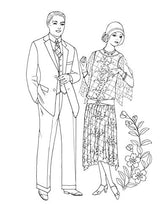 Creative Haven The Great Gatsby Fashions Coloring Book (Adult Coloring Books: Fashion) Dover Publications