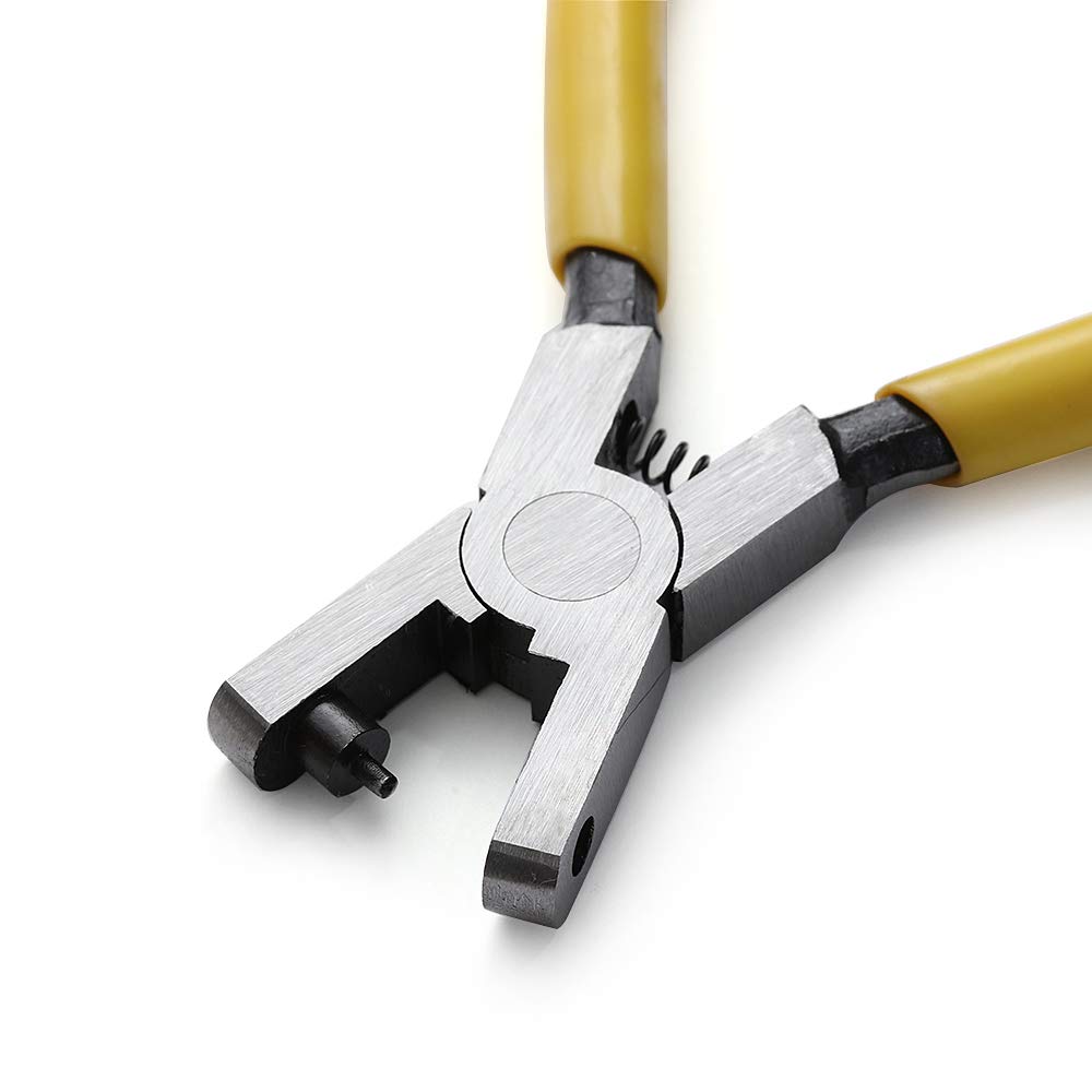 Leather Hole Punch Plier,Vkermury Universal 2mm Hand Leather Strap Watch Band Belt Tool Hole Punch Pliers Tool Vkermury