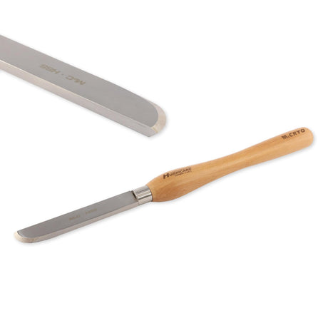 Hurricane Turning Tools, CryoCut Series, HTT-530, M2 Cryo 1" Negative Rake Scraper for Woodturning Hurricane Turning Tools