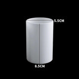 2 Pack Silicone Resin Flower & Candle Mold - Round & 3D Cylinder Molds for Handmade Candles & Soap ESEDAGE