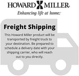 Howard Miller Jamestown II Corner Curio Cabinet 680-250 – Oak Yorkshire Finish Home Decor, Seven Glass Shelves, Eight Level Display Case, Locking Front Door & Halogen Light Howard Miller