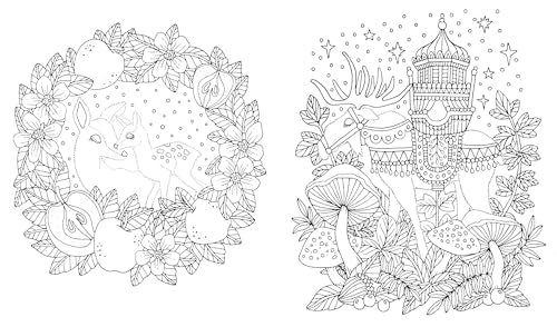 Fairy Tales & Folklore Coloring Book: A Magical Journey Inspired by Scandinavian Fables WoodArtSupply
