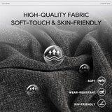 COLAMY 144" Cloud Sectional Couch with Ottoman,Modular Sectional Sofa with 3 Large Seat and 1 Movable Ottoman for Living Room,DIY Combination, Chenille, Gray COLAMY