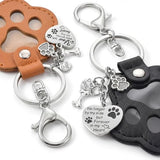 PowViux Dog Memorial Gifts for Loss of Dog – 6 PCS Pet Keepsake Keychain Set with Fur Capsule, Engraved Quotes & Gift Box – Sympathy Gift for Pet Loss, In Memory of a Beloved Pet