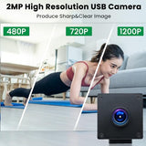 ELP Global Shutter USB Wide Angle Webcam for Computer 1080P 90fps Lightburn Camera for Laser Engraver USB2.0 PC High Frame Security Camera for Raspberry Pi (110 Low Distortion Lens) ELP