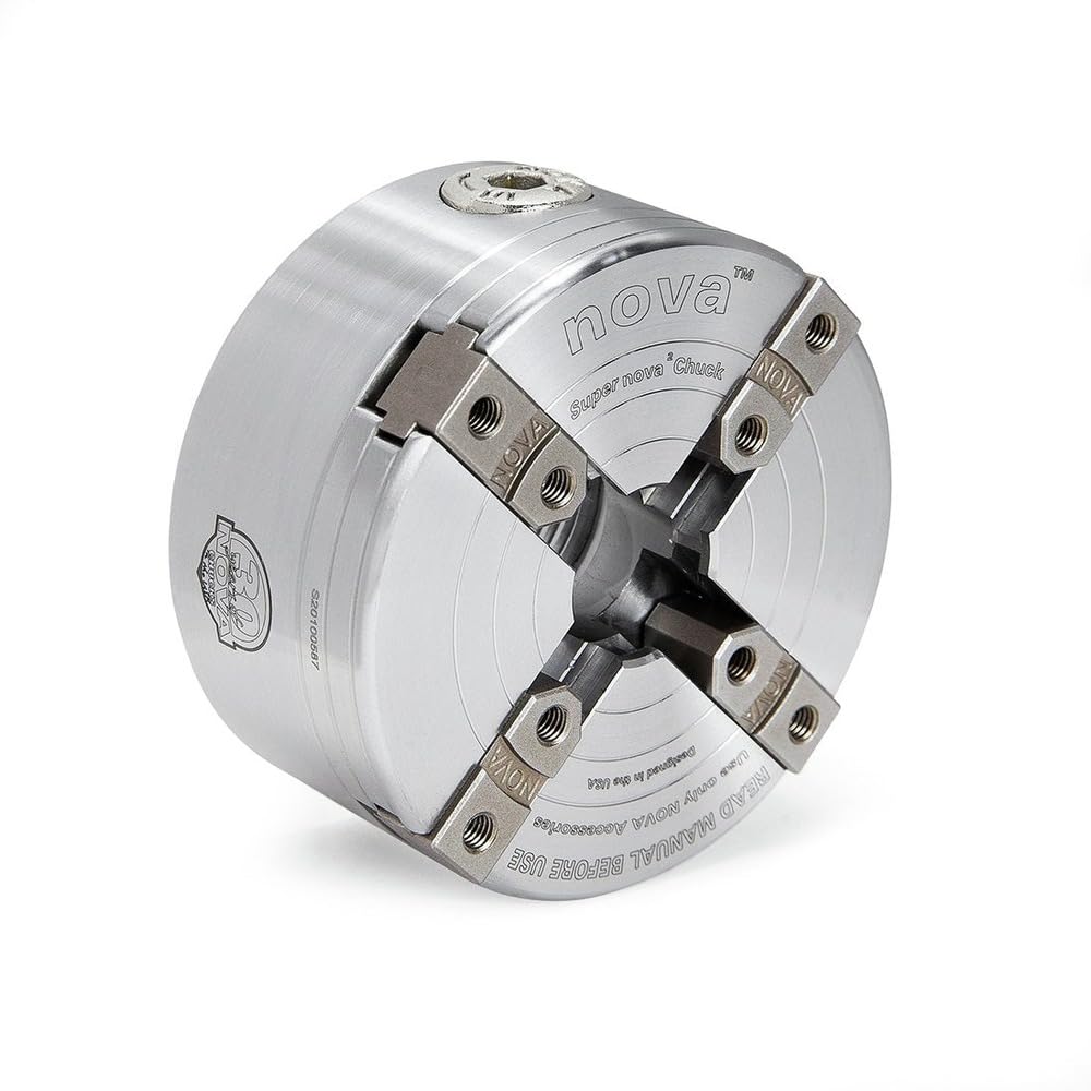 NOVA 23282 LITE SuperDirect Thread 1-1/4 in. - 8 TPI Chuck Body Only Companion Set Nova