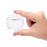 Juvale 36 Pack Make Your Own Blank Button Pins for DIY Crafts (2.25 in) Juvale