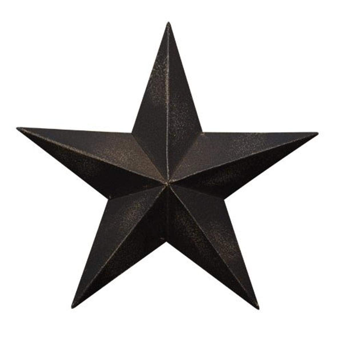 CWI Gifts Barn Star Wall Decor, 18-Inch, Antique Black CWI Gifts