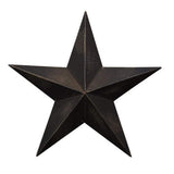 CWI Gifts Barn Star Wall Decor, 18-Inch, Antique Black CWI Gifts