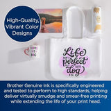 Brother Sublimation Printer and 4-Color Sublimation Ink Cartridge Set