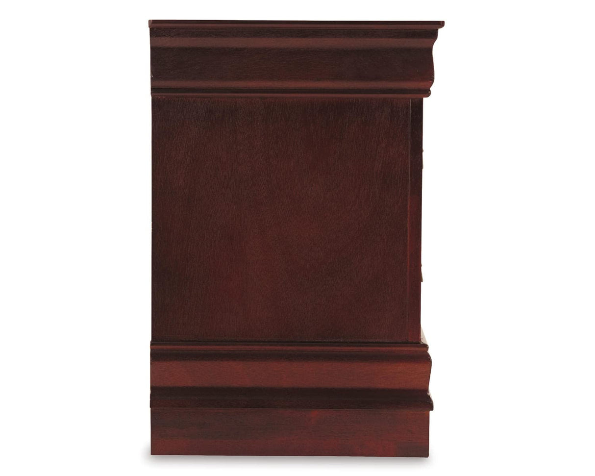 Signature Design by Ashley Alisdair Traditional 2 Drawer Nightstand, 23.75" Tall, Dark Brown Signature Design by Ashley