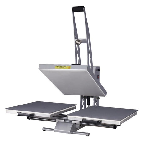 HiHomely 24x16 Auto Open Dual Platen Heat Press Machine 110v, 2000w (Grey) – Professional T-Shirt, Sublimation, & Transfer Press for Custom Apparel & Crafts HiHomely