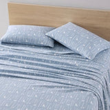 Eddie Bauer - Flannel Sheets Full Size, Anti-Pilling & Wrinkle Resistant Cotton, Touchably Soft for All-Season Comfort - Bed Sheets with Matching Pillowcases & Fitted Sheet (Birch Forest) Eddie Bauer