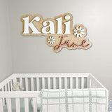 Custom Name Sign for Nursery, Baby Wooden Name Sign, Wooden Nursery Name Sign, Nursery Name Sign For Boy/Girl, Baby Name Announcement Sign, Wooden Outline Name Signs, Baby Name Signs For Nursery15 IZI POD
