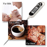 Digital Instant Read Meat Thermometer Kitchen Cooking Food Candy Thermometer for Oil Deep Fry BBQ Grill Smoker Thermometer by AikTryee AikTryee