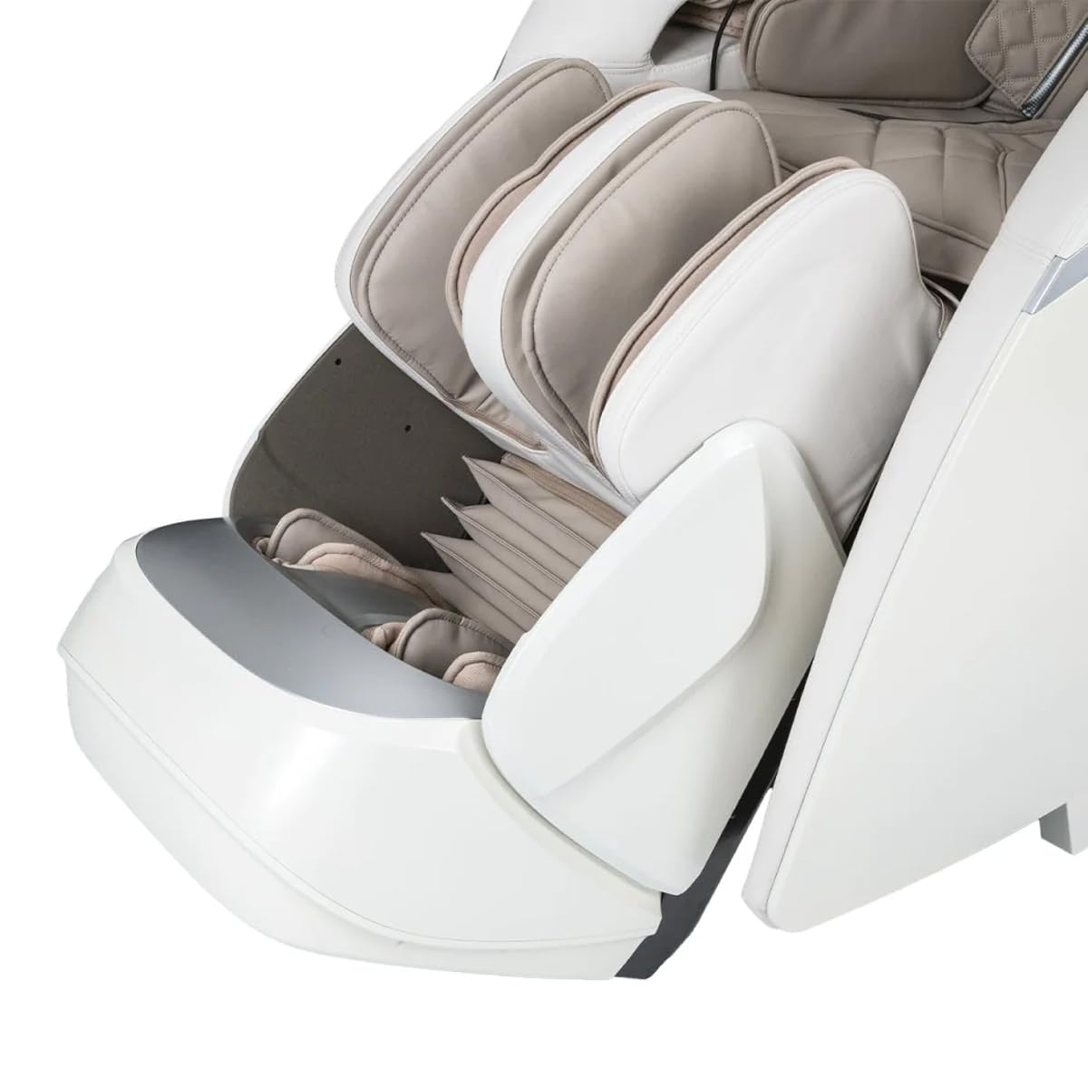 Osaki OS-Pro 4D DuoMax SL-Track Massage Chair with Intelligent Health Detection, Dual Roller 4D Mechanism, Piano Key Massage, Taupe Osaki