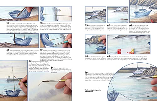 Watercolour Landscapes for the Absolute Beginner (ABSOLUTE BEGINNER ART) WoodArtSupply
