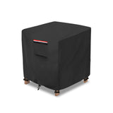 okcool Patio Wicker Side Table Cover,Waterproof Square Patio Small Side Table Cover,Suitable for 3-Piece Outdoor Wicker Patio Bistro Set Side Table,22W x 22D x 18H inch okcool