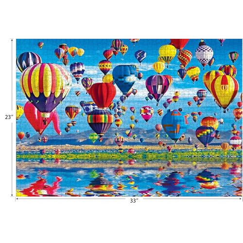 RoseArt - Kodak - Balloon Reflections - 1500 Piece Jigsaw Puzzle for Adults