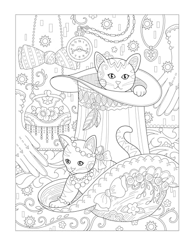 Adult Coloring Creative Kittens Coloring Book (Adult Coloring Books: Pets) Dover Publications