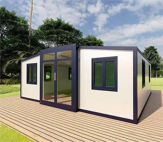 40ft Prefab Expandable Container Houses Prefabricated Foldable Expanding Container Homes Portable Tiny House 2 3 Bedroom