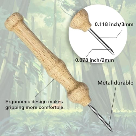 BEUNITONE 2PCS Cat Punch Needle Kit for Adults Beginners, Complete Craft Embroidery Needlepoint Kits with Hoop and Instructions, Punch Needle Starter Craft Set for Home Decor, Festival Gift 20x20cm BEUNITONE