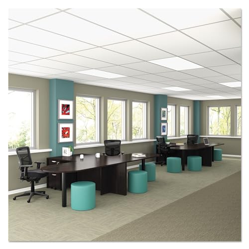 Alera Elusion Series Mesh Mid-Back Multifunction Chair, Black Alera