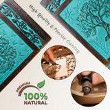 INTAJ Cremation urns for Human Ashes Male Dad Small Wooden Tree of Life Urns Box for Dogs Ashes and Casket Urn for Ashes Female mom, Burial Funeral INTAJ