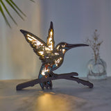 3D Wooden Animal Carving LED Night Light, Wood Carving Light, Modern Home Decoration, Decorative Tables, Cabinets, Living Rooms, Bedrooms, Offices, Farmhouses, Bookshelves, Perfect Holiday Gifts Tivisiy