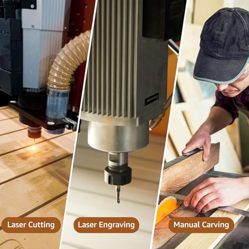 16 Pcs Baltic Birch Plywood 1/8" Plywood Sheets 12" x 12" Inch Thick Birch Unfinished Wood for Arts and Crafts, DIY Projects, Drawing, Painting, Laser, Wood Engraving ACXFOND